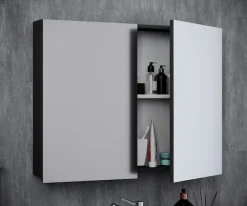 VCM Badspiegel »Spiegelschrank Spiegel Badezimmer Badinos 60x80 cm«