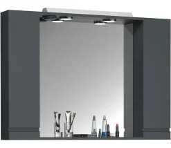 VCM Badspiegel »Spiegelschrank Bad Spiegel Beleuchtung Silora XL«