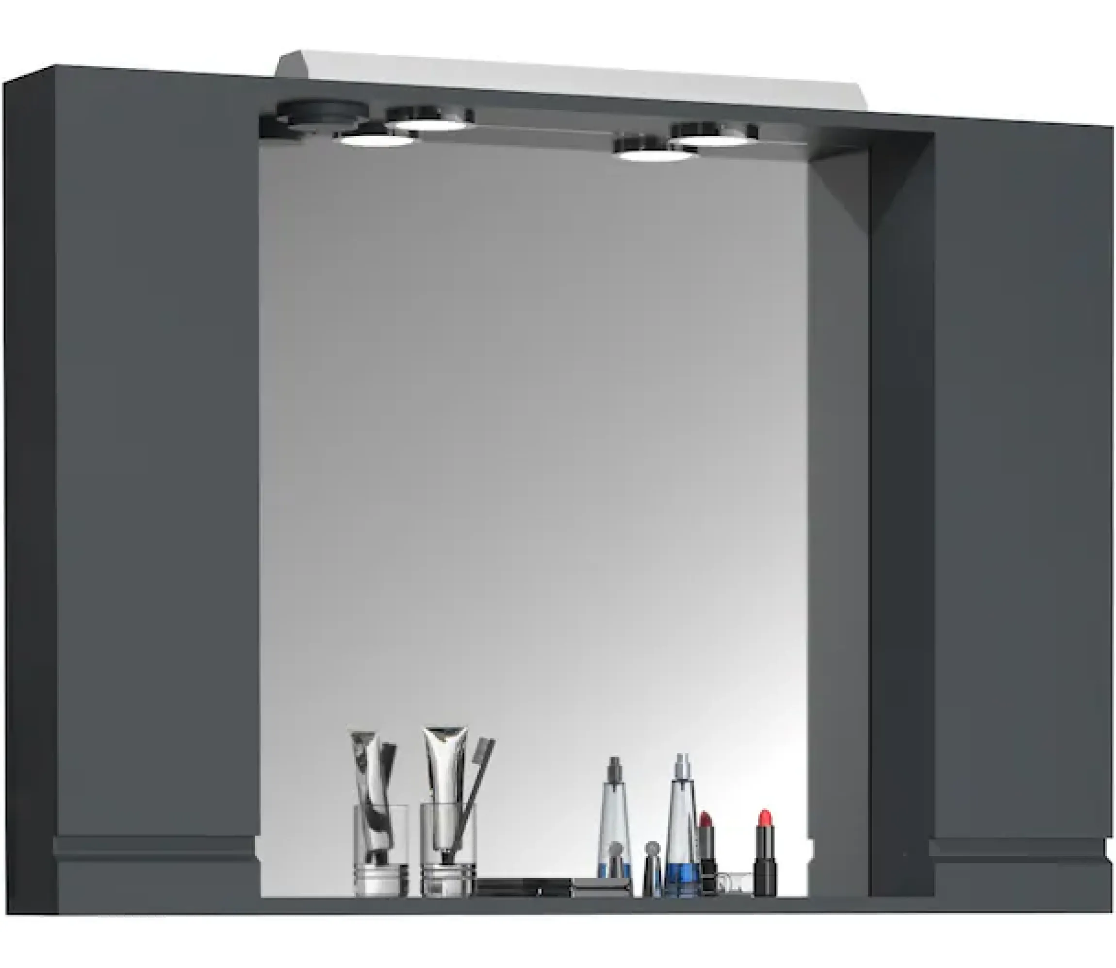 VCM Badspiegel »Spiegelschrank Bad Spiegel Beleuchtung Silora XL«