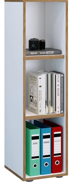 VCM Bücherregal »Holz Büro Regal Bücher Ordner Aktenregal Salia 3f« 1 Stk. tlg.