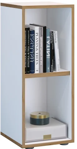 VCM Bücherregal »Holz Büro Regal Bücher Ordner Aktenregal Salia 2f« 1 Stk. tlg.