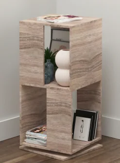 VCM Bücherregal »Holz Regal Büroregal Aktenregal drehbar Stifta L« 1 Stk. tlg.