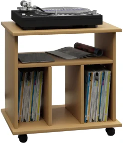 VCM Couchtisch »Holz Beistelltisch Couchtisch Rollen Tabina« 1 Stk. tlg.