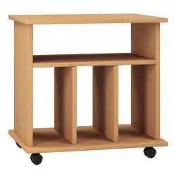 VCM Couchtisch »Holz Beistelltisch Couchtisch Rollen Tabina« 1 Stk. tlg.