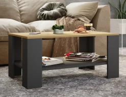 VCM Couchtisch »Holz Sofatisch Couchtisch Beistelltisch Dalus« 1 Stk. tlg.