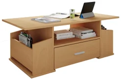VCM Couchtisch »Holz Sofatisch Couchtisch Schublade Junata« 1 Stk. tlg.