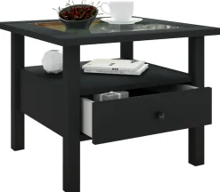 VCM Couchtisch »Holz Sofatisch Couchtisch Schublade Lingis M« 1 Stk. tlg.