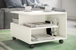 VCM Couchtisch »Holz Sofatisch Couchtisch Rollen rollbar Stango S« 1 Stk. tlg.