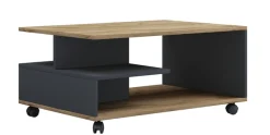 VCM Couchtisch »Holz Sofatisch Couchtisch Rollen rollbar Stango L« 1 Stk. tlg.