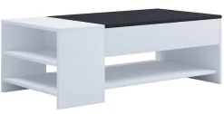 VCM Couchtisch »Holz Sofatisch Couchtisch Schublade Tindus« 1 Stk. tlg.