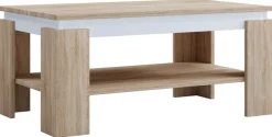 VCM Couchtisch »Holz Sofatisch Couchtisch Beistelltisch Rolas« 1 Stk. tlg.