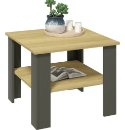 VCM Couchtisch »Sofatisch Couchtisch Beistelltisch Disalo 55x55« 1 Stk. tlg.