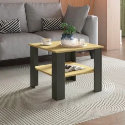 VCM Couchtisch »Sofatisch Couchtisch Beistelltisch Disalo 55x55« 1 Stk. tlg.