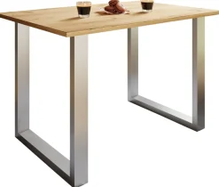 VCM Esstisch »Premium Holz Esstisch Küchentisch Xona U 110x50« 1 Stk. tlg.