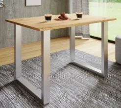 VCM Esstisch »Premium Holz Esstisch Küchentisch Xona U 110x50« 1 Stk. tlg.