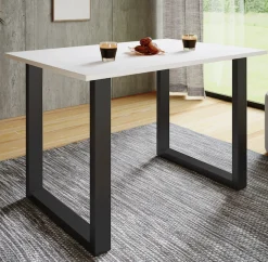 VCM Esstisch »Premium Holz Esstisch Küchentisch Xona U 140x50« 1 Stk. tlg.