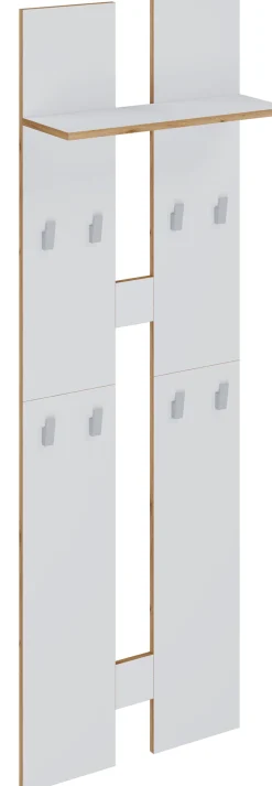 VCM Garderobenschrank »Holz Set Dielenmöbel Gardeobe Kleiderhaken Salia L« 1 Stk. tlg.
