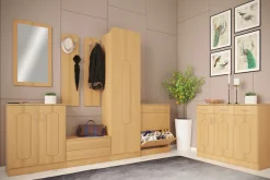 VCM Garderobenschrank »Holz Wandspiegel Spiegel Diele Flur Balia« 1 Stk. tlg.