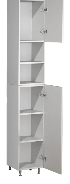 VCM Hochschrank »Holz Badmöbel Bad Hochschrank Badschrank Lisalo« 1 Stk. tlg.