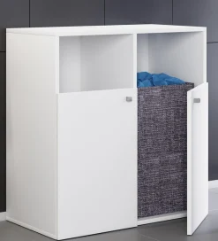VCM Hochschrank »Wäscheschrank Wäschetruhe Wäschebox Dreso L 2-f« 1 Stk. tlg.