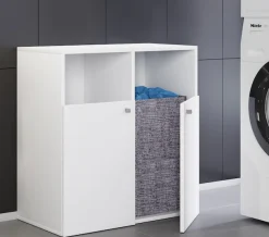 VCM Hochschrank »Wäscheschrank Wäschetruhe Wäschebox Dreso L 2-f« 1 Stk. tlg.