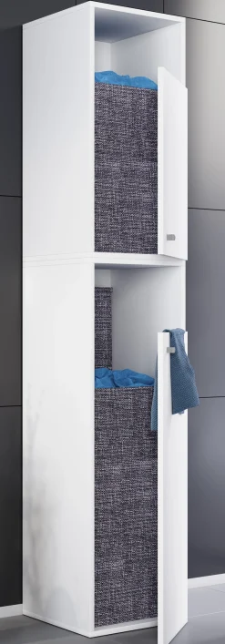 VCM Hochschrank »Wäscheschrank Wäschetruhe Wäschebox Dreso XXL 2f« 1 Stk. tlg.