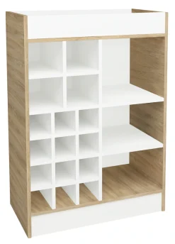 VCM Küchenregal »Küchenschrank Kommode Flaschen Weinregal Esilo« 1 Stk. tlg.