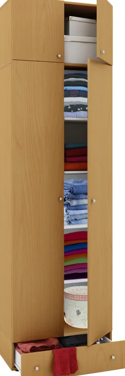 VCM Kleiderschrank »Kleiderschrank Mehrzweckschrank Schrank Vandol« 1 Stk. tlg.