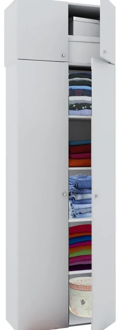 VCM Kleiderschrank »Kleiderschrank Jugendschrank Vandol Drehtüren SA« 1 Stk. tlg.