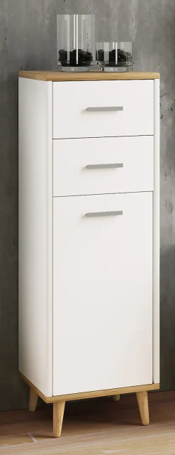 VCM Kommode »Holz Kommode Beistellmöbel Schublade Lindas« 1 Stk. tlg.