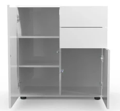 VCM Kommode »Holz Kommode Sideboard Anrichte Dalosa 4 Schublade« 1 Stk. tlg.