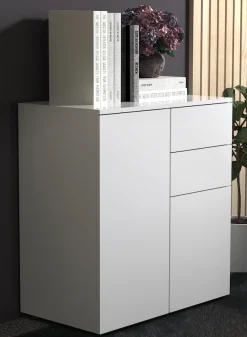 VCM Kommode »Holz Kommode Sideboard Anrichte Dalosa 4 Schublade« 1 Stk. tlg.