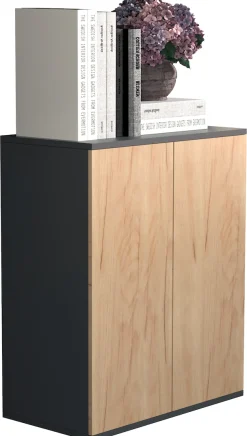 VCM Kommode »Holz Kommode Sideboard Anrichte Dalosa 2 Drehtüren« 1 Stk. tlg.