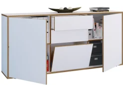 VCM Kommode »Holz Kommode Sideboard Salia Breite 160 Schublade« 1 Stk. tlg.