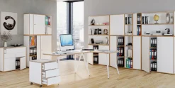 VCM Kommode »Holz Kommode Sideboard Salia Breite 160 Schublade« 1 Stk. tlg.