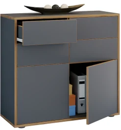 VCM Kommode »Holz Kommode Sideboard Salia Breite 100 Schublade« 1 Stk. tlg.