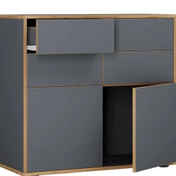 VCM Kommode »Holz Kommode Sideboard Salia Breite 100 Schublade« 1 Stk. tlg.