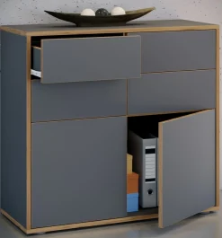 VCM Kommode »Holz Kommode Sideboard Salia Breite 100 Schublade« 1 Stk. tlg.