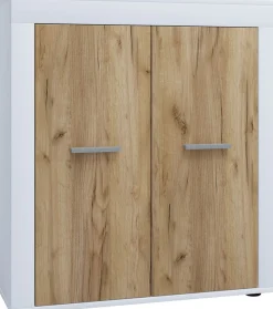 VCM Kommode »Holz Kommode Sideboard Anrichte Usilo 2 Drehtüren« 1 Stk. tlg.