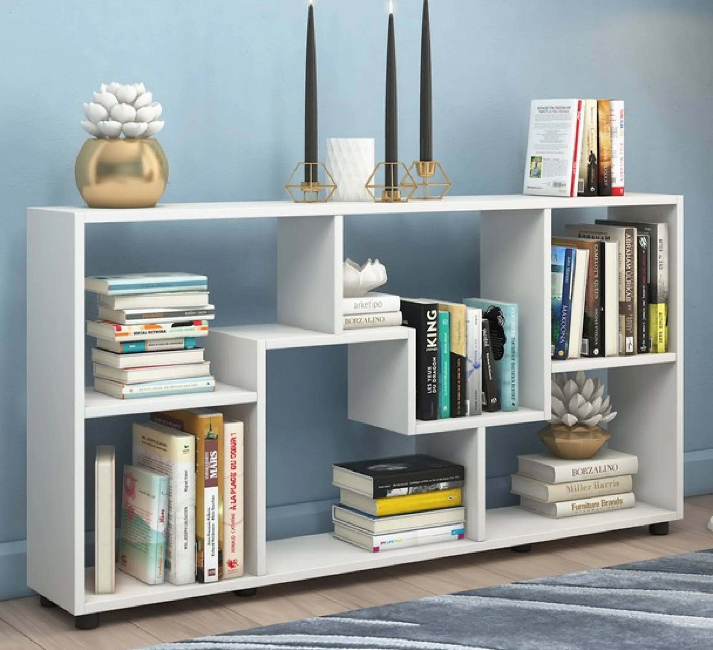VCM Kommode »Holz Sideboard Regal Raumteiler Kommode Pintal« 1 Stk. tlg.