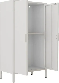 VCM Kommode »Stahl Kommode Sideboard Schrank Drehtüren Flokas M« 1 Stk. tlg.