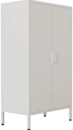 VCM Kommode »Stahl Kommode Sideboard Schrank Drehtüren Flokas M« 1 Stk. tlg.