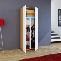 VCM Mehrzweckschrank »Holz Besenschrank Staubsauger Putzschrank Vandol K« 1 Stk. tlg.