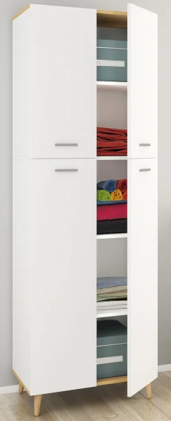 VCM Mehrzweckschrank »Holz Dielenschrank Mehrzweckschrank Schrank Landos« 1 Stk. tlg.