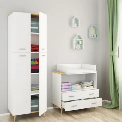 VCM Mehrzweckschrank »Holz Dielenschrank Mehrzweckschrank Schrank Landos« 1 Stk. tlg.