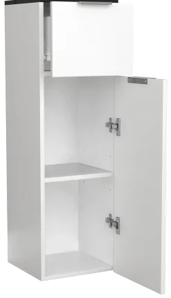VCM Midischrank »Badmöbel Midischrank BadschrankSchublade Donali« 1 Stk. tlg.