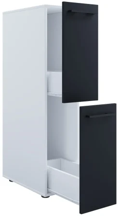 VCM Midischrank »Holz Badmöbel Nischenschrank Schublade Sadilo L« 1 Stk. tlg.