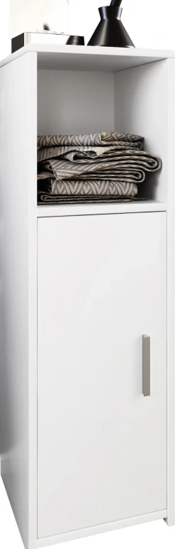 VCM Midischrank »Holz Badmöbel Midischrank Badschrank Bad Zalo« 1 Stk. tlg.