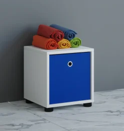 VCM Midischrank »Holz Würfel Badmöbel Badregal Benos-1« 1 Stk. tlg.