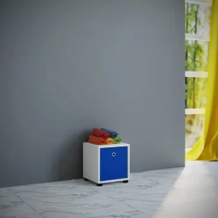 VCM Midischrank »Holz Würfel Badmöbel Badregal Benos-1« 1 Stk. tlg.